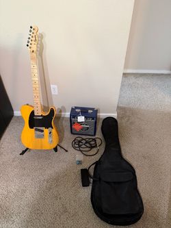 Squier Telecaster Electric Guitar Bundle