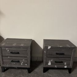 Two Nightstands One Electric Mop