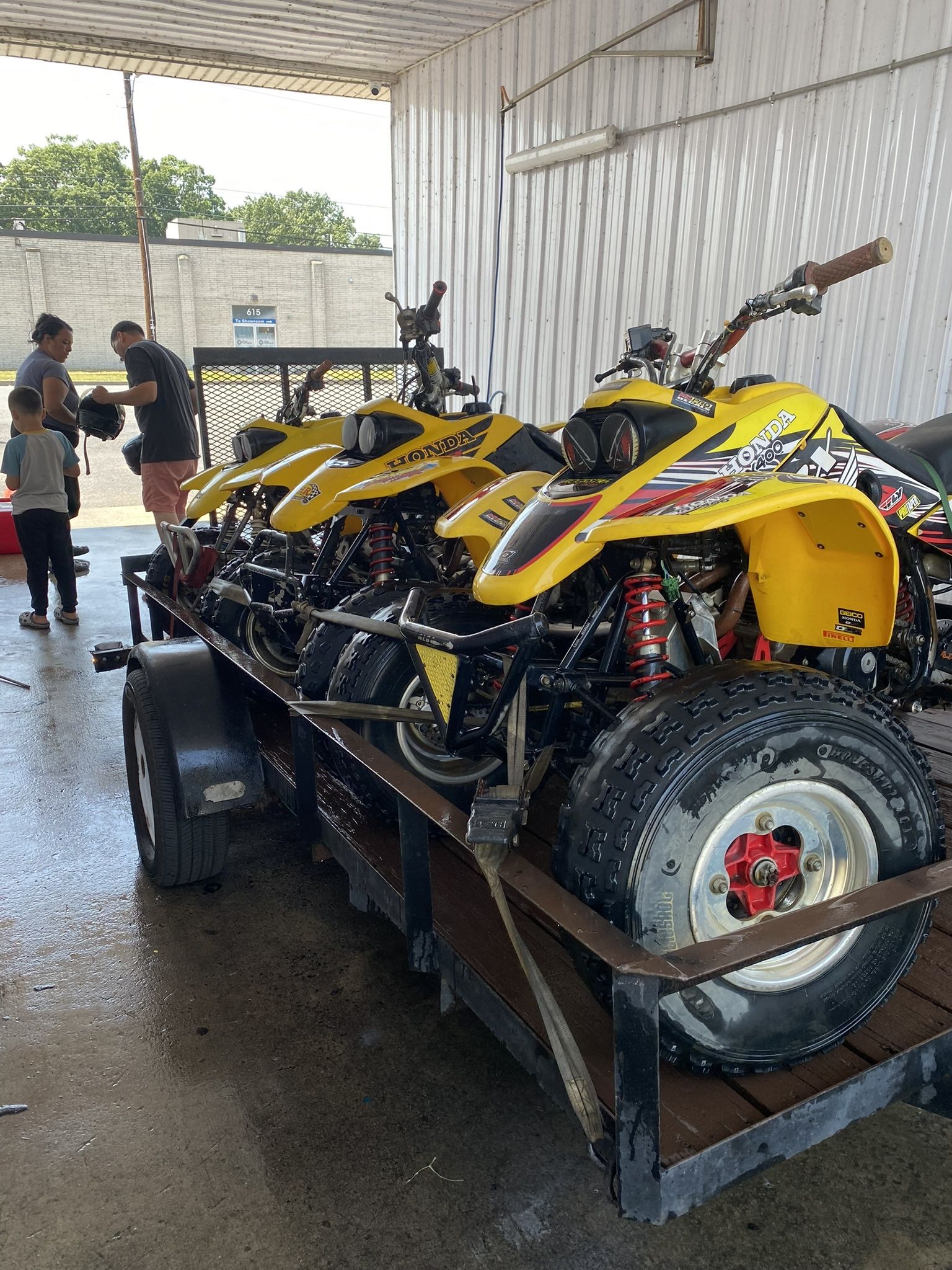 2001 and 2002 Honda TRX 400ex