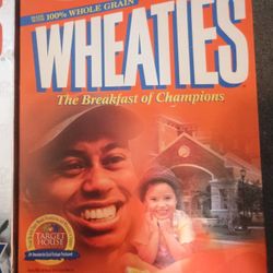 Tiger Woods Wheaties Box 