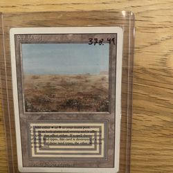Scrubland Revised Edition MTG
