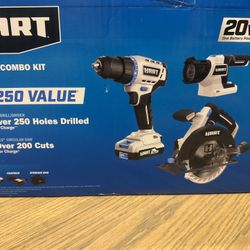 BRAND NEW 3 TOOL COMBO KIT!!! REG $172!!!ON SALE!!!  NUEVO KIT COMBO DE 3 HERRAMIENTAS! ¡PRECIO REGULAR $172! ¡EN OFERTA!