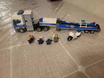 Lego City Police Helicopter Transport 60244