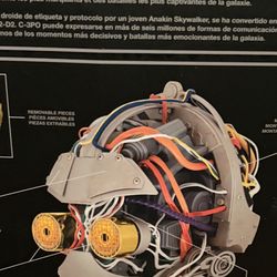 C-3PO Premium Electronic Head Lights Sounds Star Wars Galactic Archives