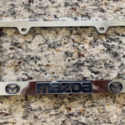 Mazda License Plate Frame