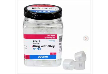 Uponor ProPEX PEX-A Ring with Stop 1/2" – 50 Pack