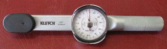 Klutch 3/8-Inch Drive Dial Torque Wrench