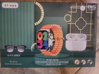 Smart watch, smart glasses, wireless head phones