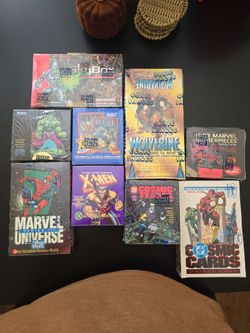 (READ DESCRIPTION) Old Marvel and DC Cards
