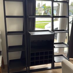 Crate & Barrel Standing Wine Rack (3 pieces)