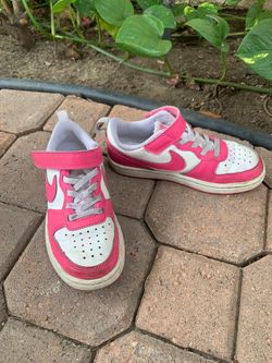 Nike Kids Sneakers Pink and White