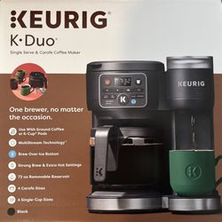Keurig K Duo Generation 2 Hot And Iced Single Serve And Carafe Coffee Maker