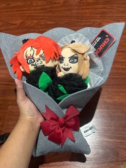 Chucky and Tiffany plush