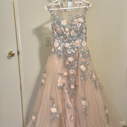 Princess Tulle Dress Backless 