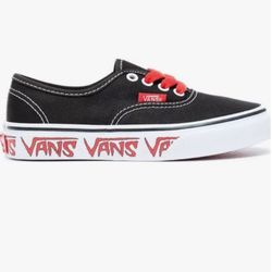 New Black And Red Vans Kids 1.5 $15