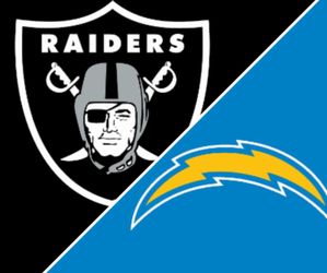 Chargers vs Raiders  Game 8/20/26
