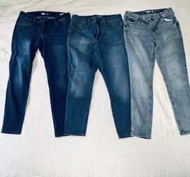 Batch #2 - 3 Pairs of Women’s Jeans - Size 12