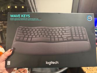 Logitech Wave Keys Wireless Ergonomic Keyboard