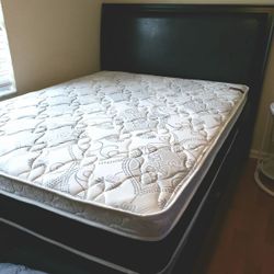 NEW QUEEN PILLOW-TOP MATTRESS AND BOX SPRING - 2PC