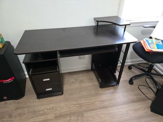 Black Wooden Desk