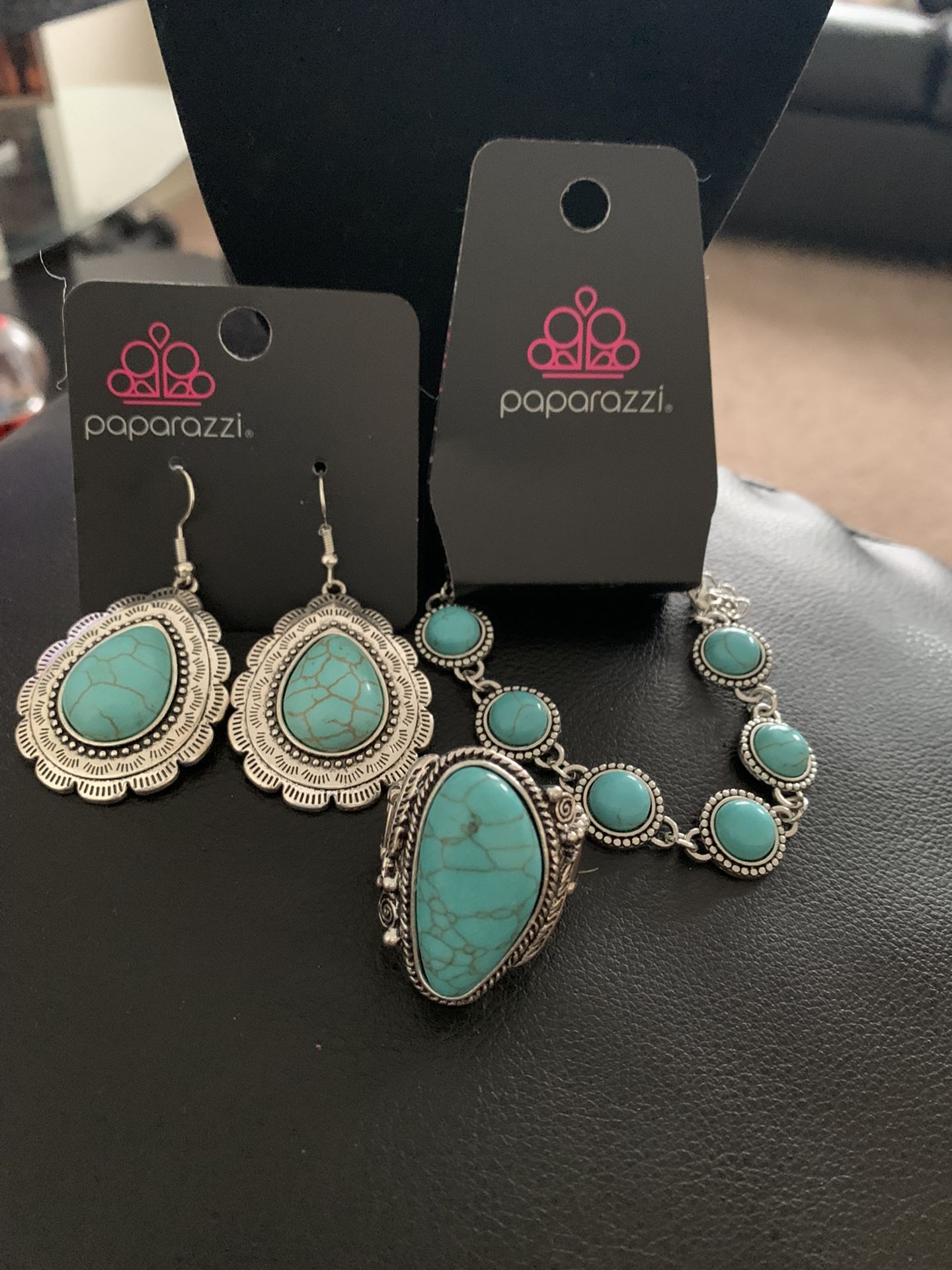 Earrings, Bracelet And Ring