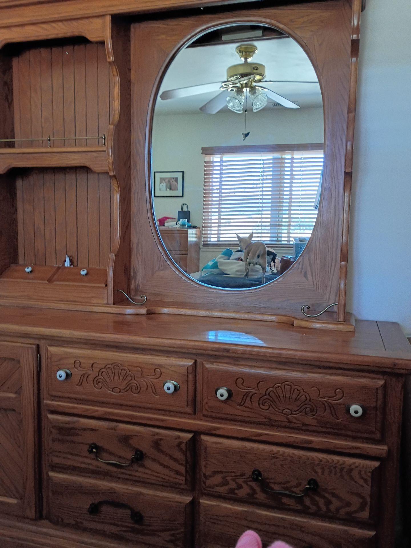 Solid oak Bedroom set