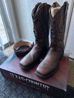 Botas Cuadra con cinto talla 9