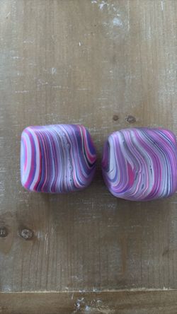 tie dye ice cube