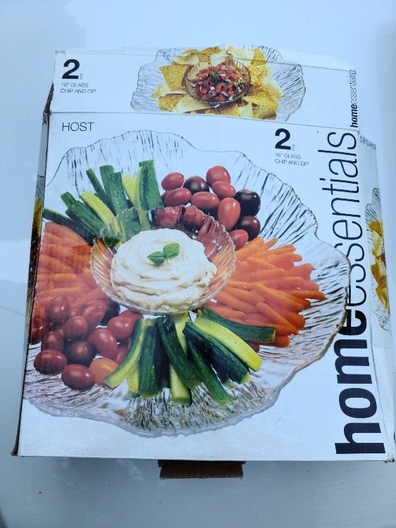 Home Essentials Glass Serving Dishes