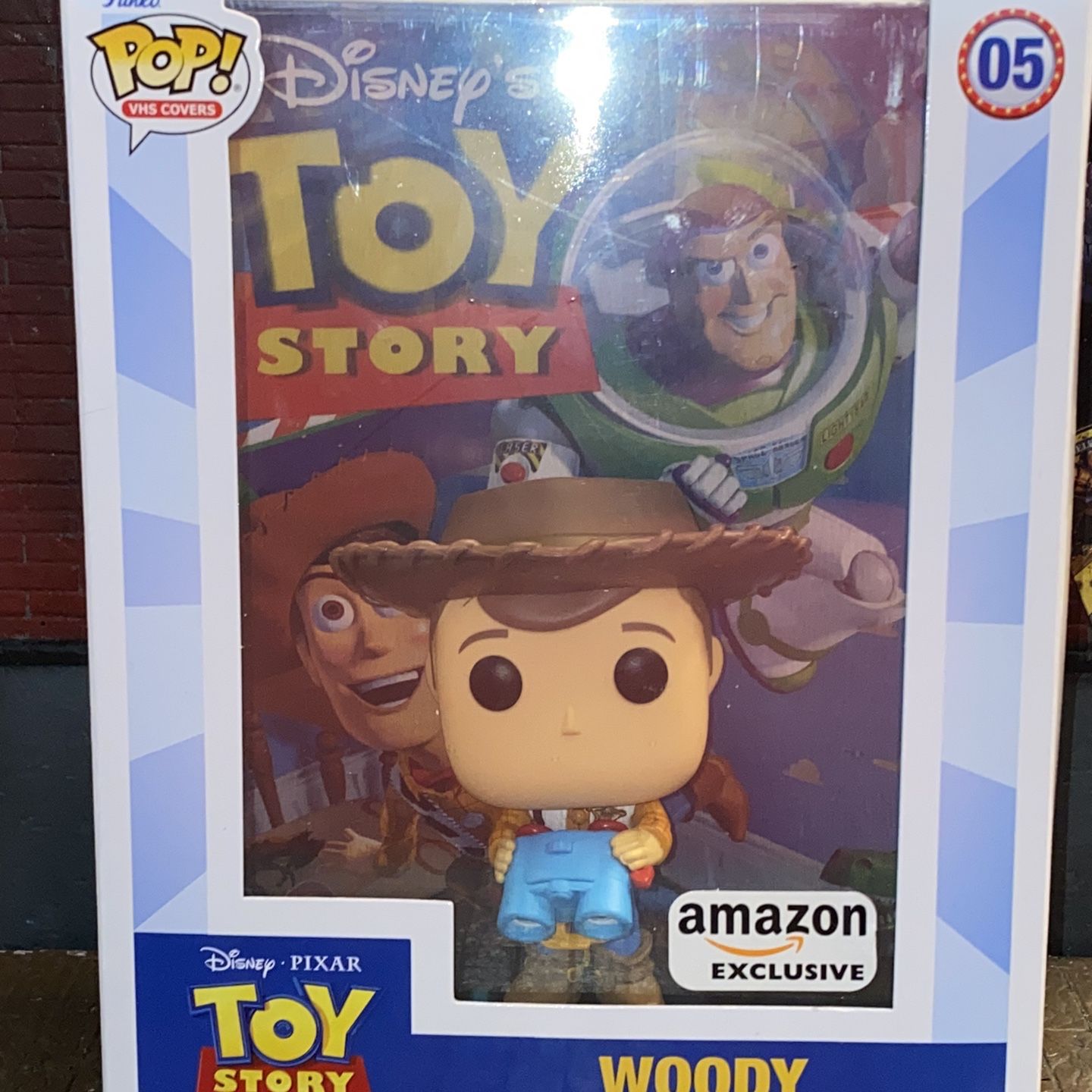 Funko Pop! VHS Covers Disney Pixar Toy Story Woody #05 Amazon