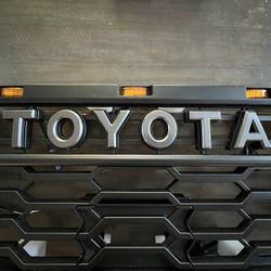 tacoma trd grill +led side lights