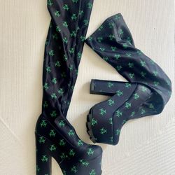 Boots, over-the-knee boots, 7 size, new