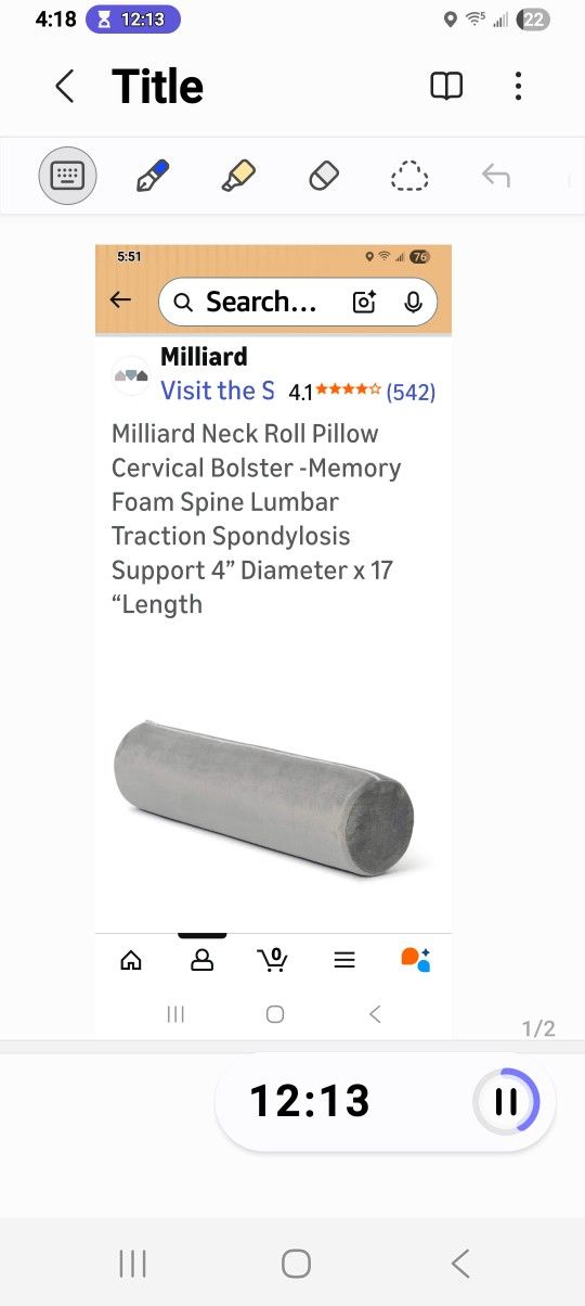 Neck Cervical Pillow