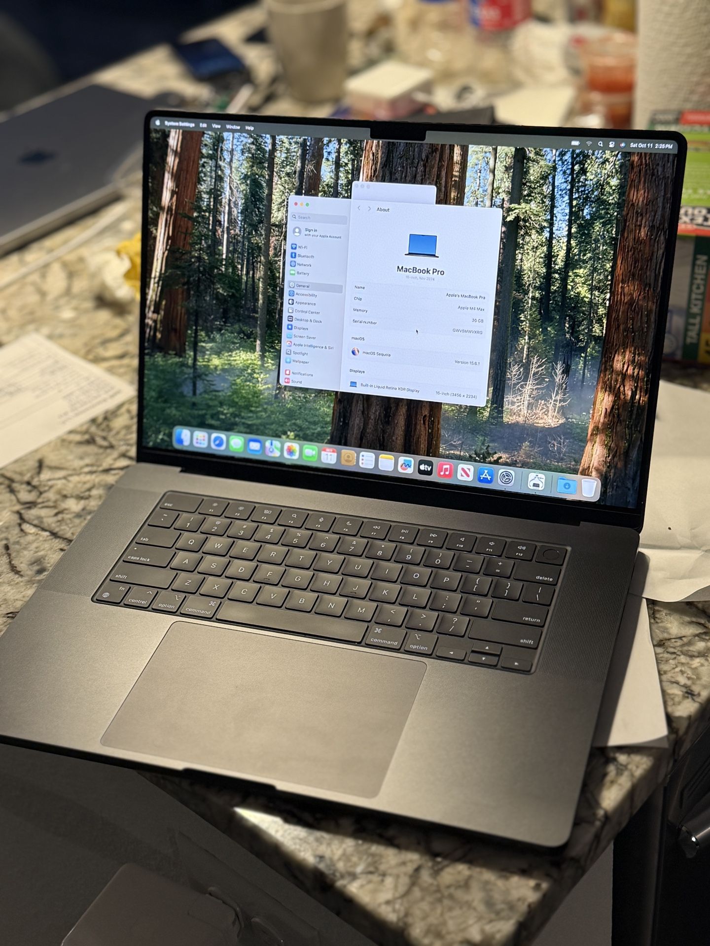 2025 Apple MacBook Pro 16” M4 Max 36GB Ram 1TB Finance Available!