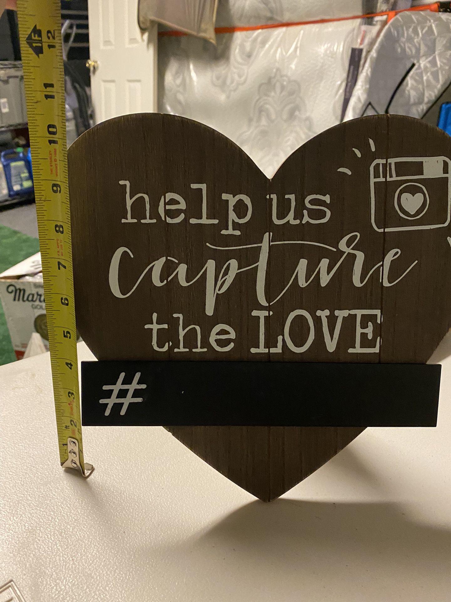 Wedding Hashtag Sign/ Favors Sign 