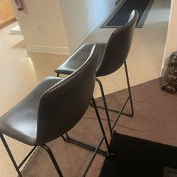 Leather Bar Stools