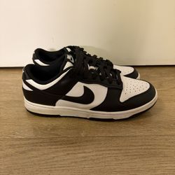 Nike Dunk Low Retro White Black Panda Sneakers Shoes Men’s Size 9.5 