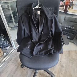 Kids Size 10-12 Black Jacket