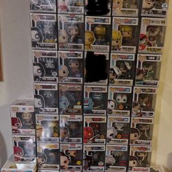 Funkos For Sale Or Trade Comes With Protectors (anime, Cartoon, Dc, Movies, Wwe, NBA, Comics)