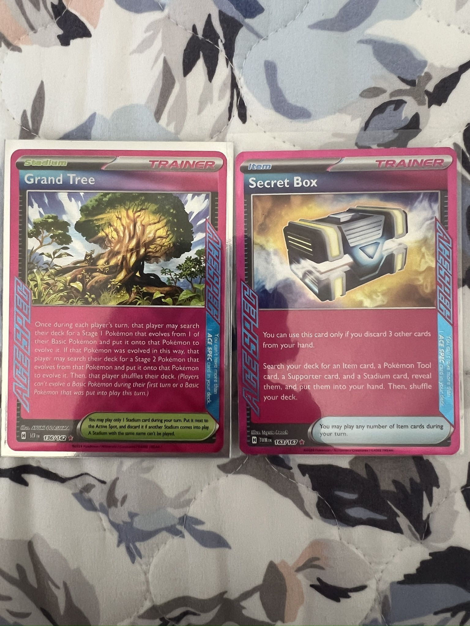 Ace Spec Pokemon cards