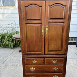 Free Bedroom Armoire With Drawers Dresser