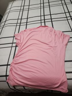 Pink Off The Shoulder Shirt