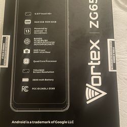 BRAND NEW ANDROID VORTEX SMARTPHONE ALREADY ACTIVATED WITH 2 year service $85