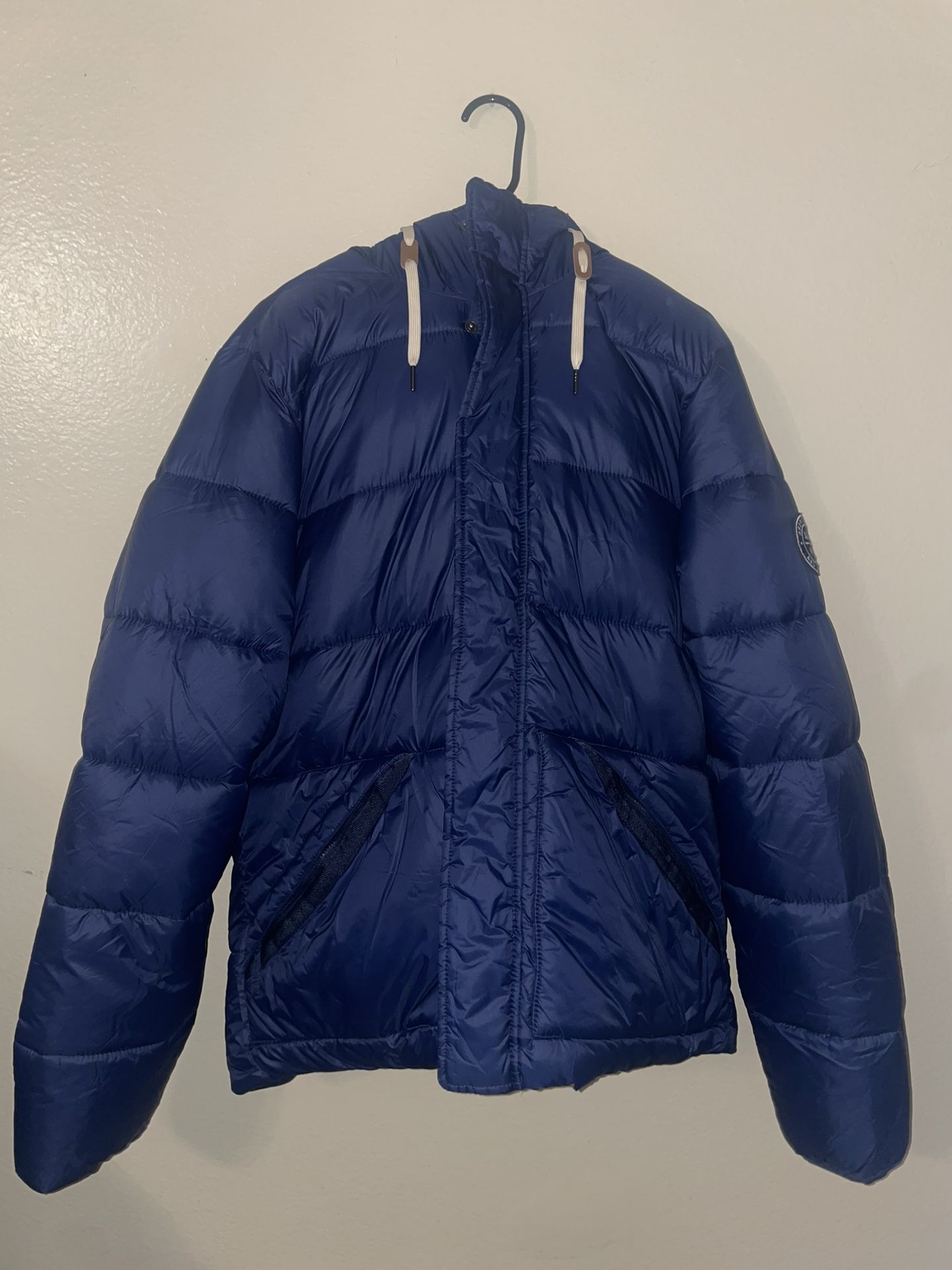 Abercombie & Fitch Mens Sherpa Puffer Jacket Size Extra Large