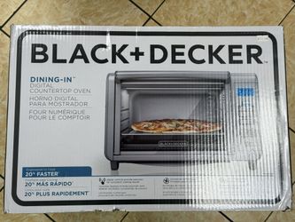 BLACK+DECKER DINING IN TOASTER OVEN