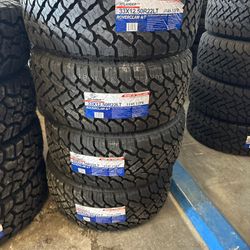 Atlander 33X12.50R22LT Tires Installed & Balanced