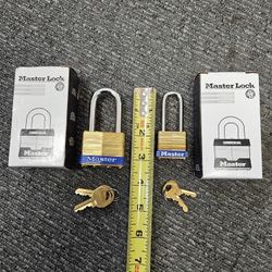 Master Locks, Brass, Brand New