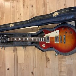 Epiphone Les Paul Standard '60s Quilt Top Limited-Edition Electric Guitar Faded Cherry Sunburst