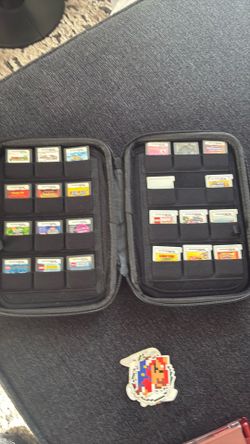 3ds game lot plus case