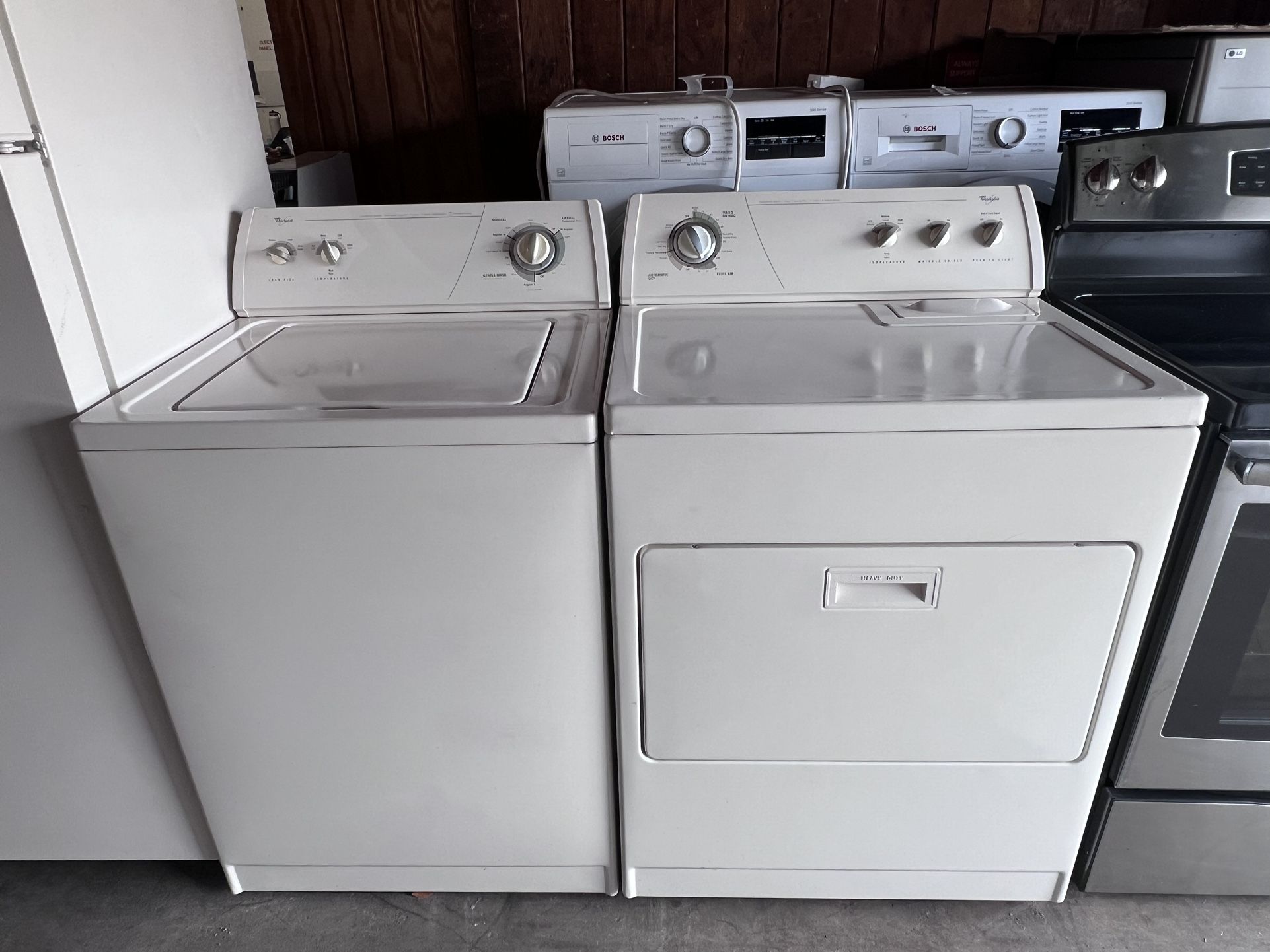 Washer And. Dryer Set Used Great Condition Comes With Warranty 